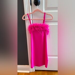 Pink party dress size 7